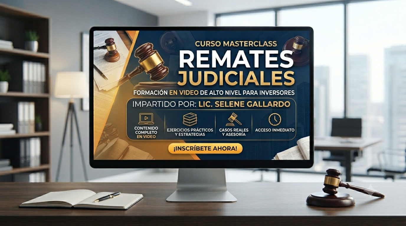 MasterClass Ejecutiva: Especialización en Remates Judiciales