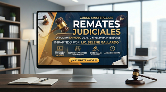 MasterClass Ejecutiva: Especialización en Remates Judiciales