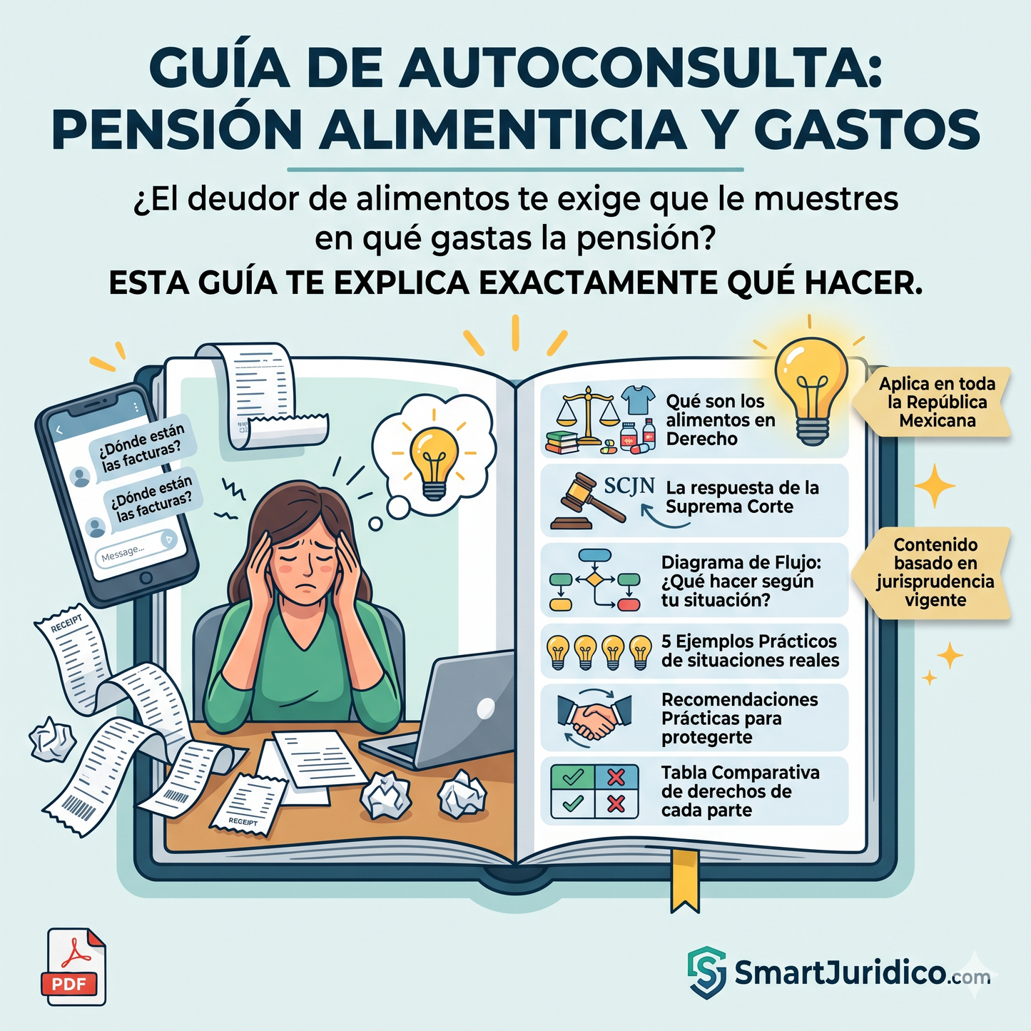 Pensión Alimenticia: ¿Estás obligado a rendir cuentas de cómo la gastas? — Guía de Autoconsulta
